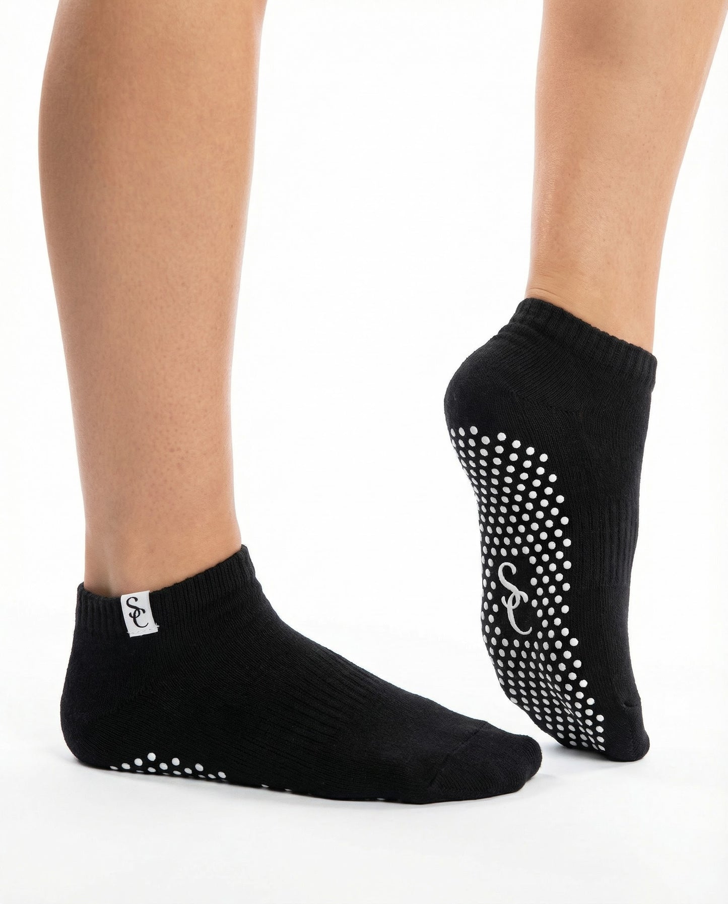 Black Ankle Dots