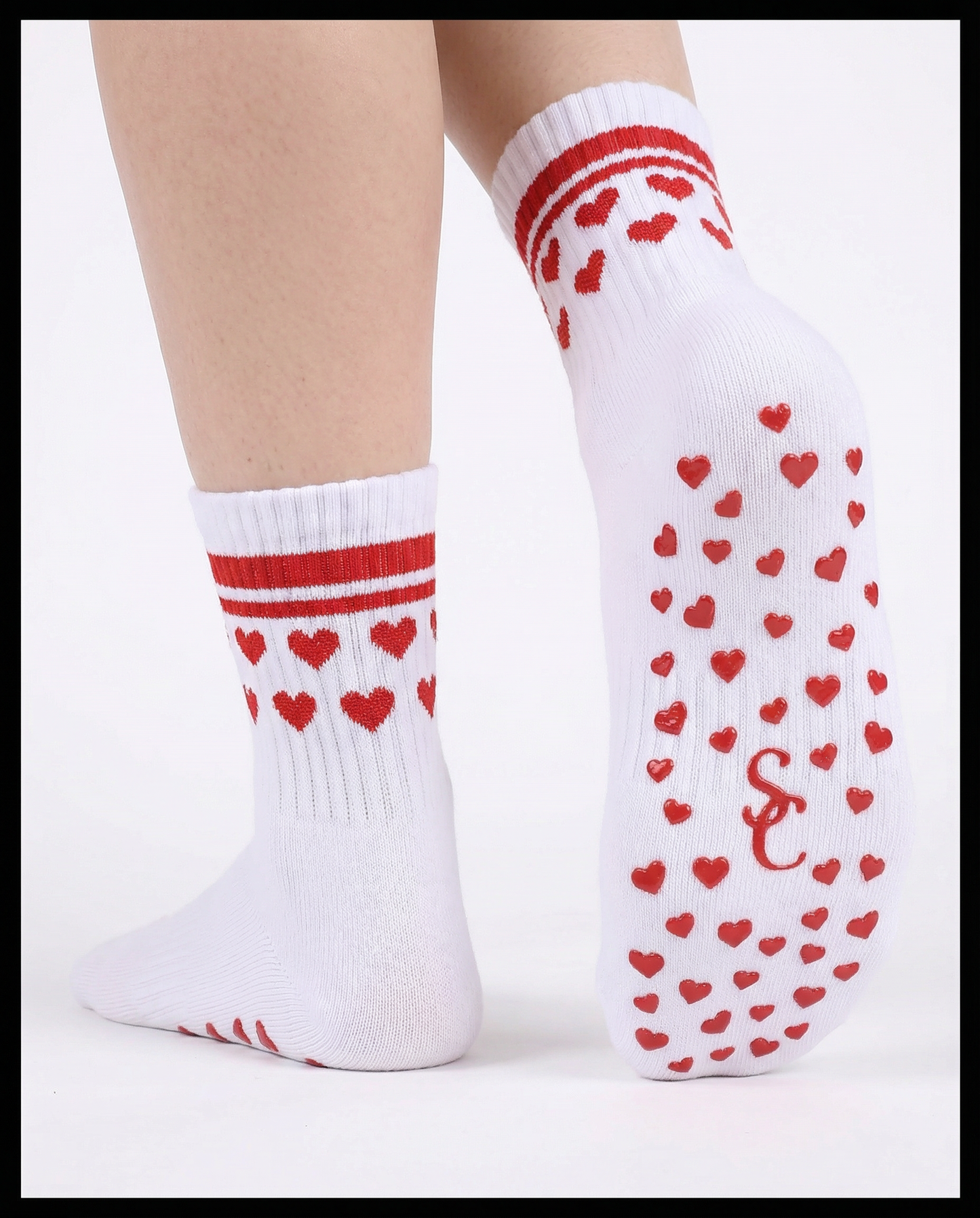 Valentine's Hearts and Stripes