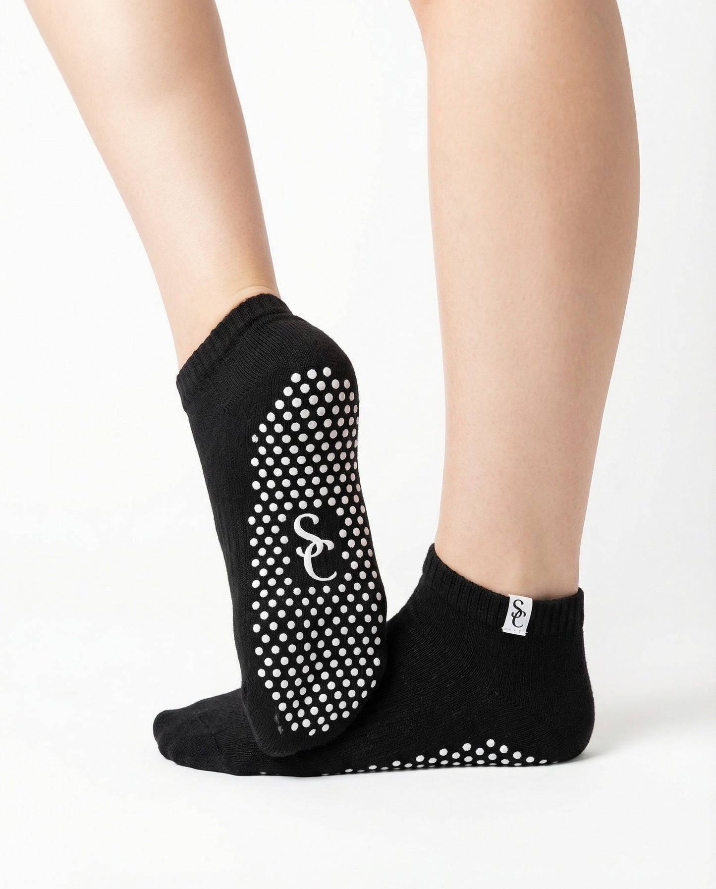 Black Ankle Dots