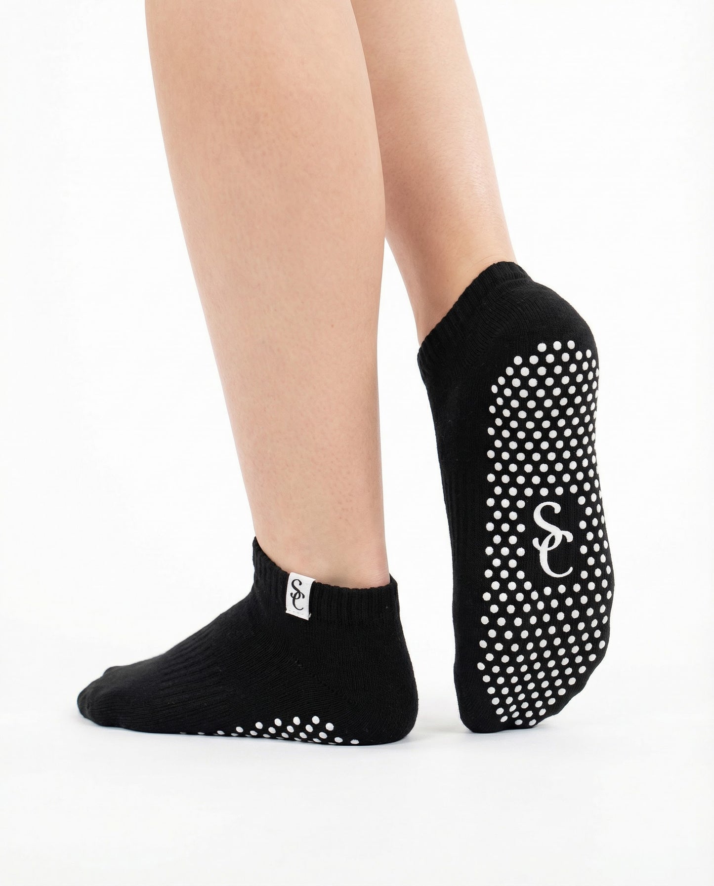 Black Ankle Dots