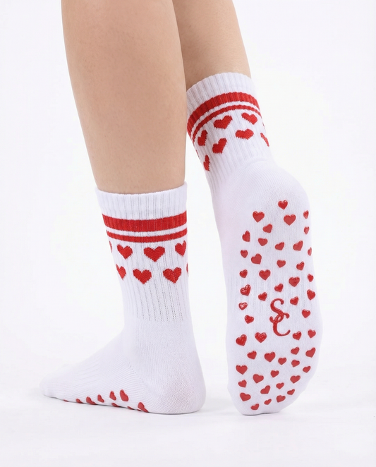 Valentine's Hearts and Stripes