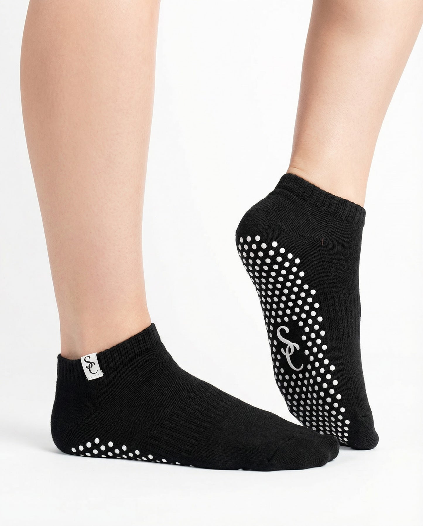 Black Ankle Dots
