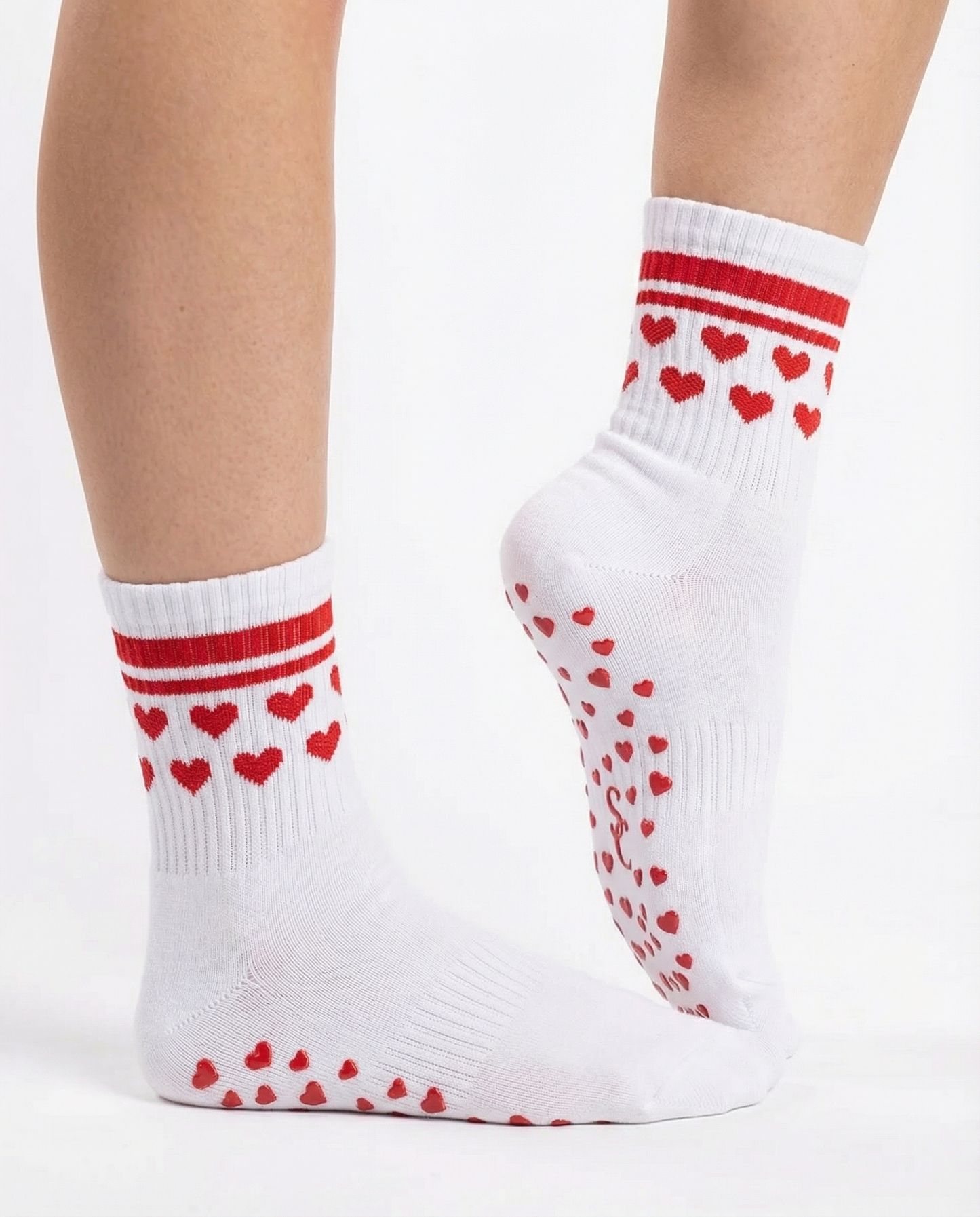 Valentine's Hearts and Stripes