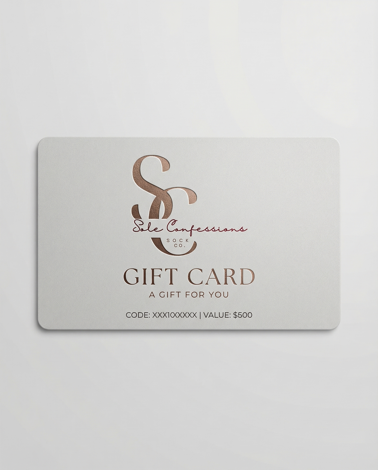 Sole Confessions Gift Card